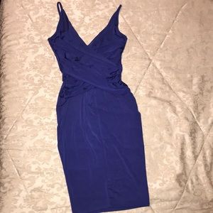 Wrap Fitted Dress